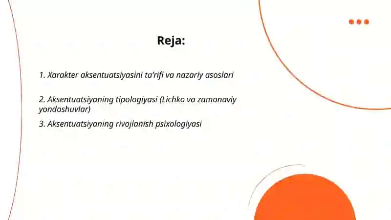 Xarakter aksentuatsiyasini õrganish 2