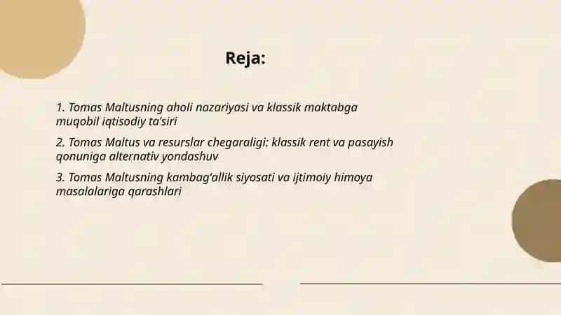 Iqtisodiyot talimotlar tarixi 2