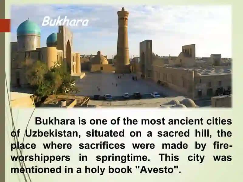 HISTORICAL CITIES OF UZBEKISTAN 2