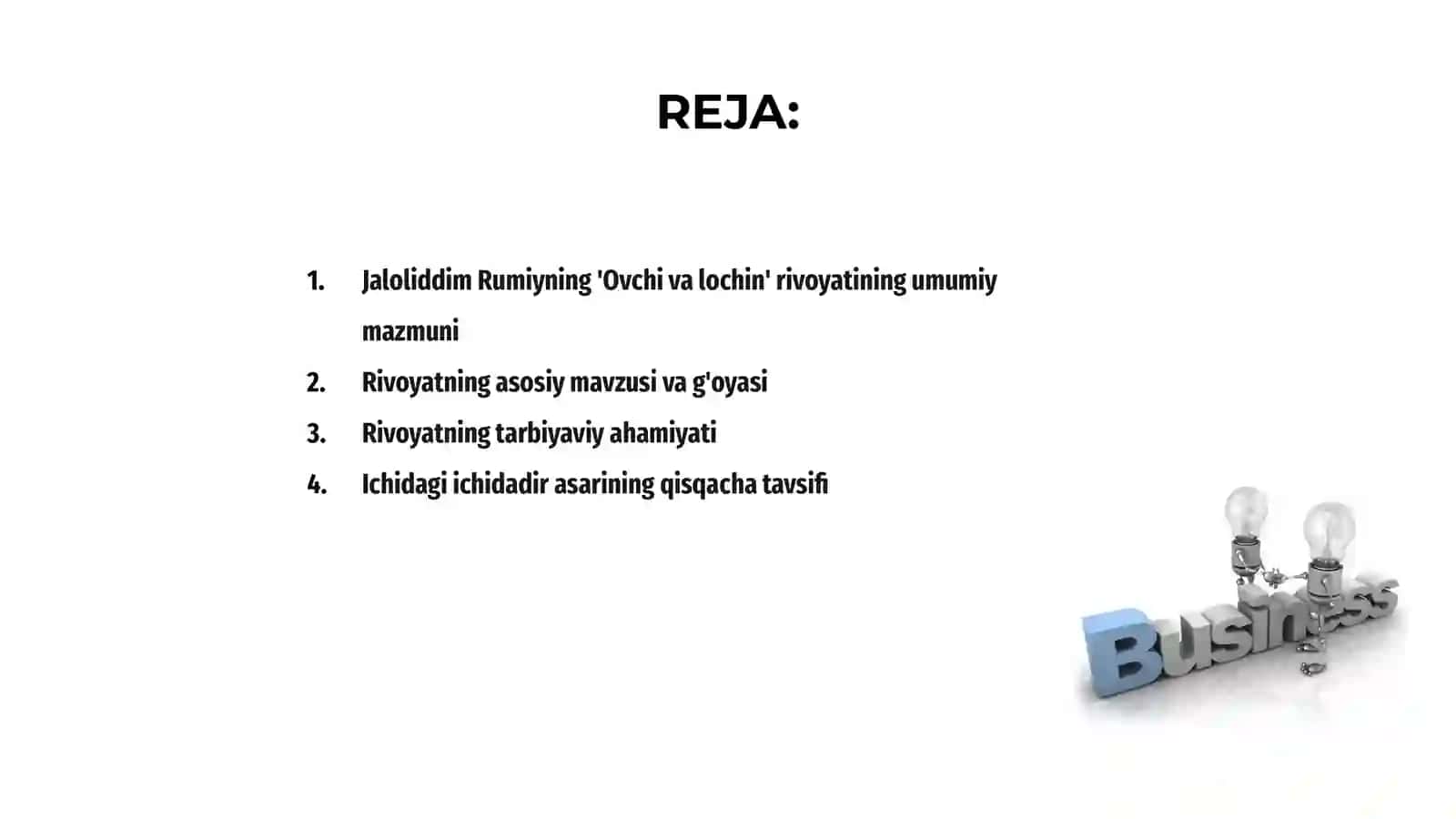 "Ovchi va lochin" rivoyati 2