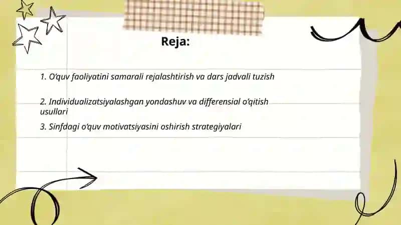 O‘quv faoliyatini samaradorligini oshirish yo‘llari 2