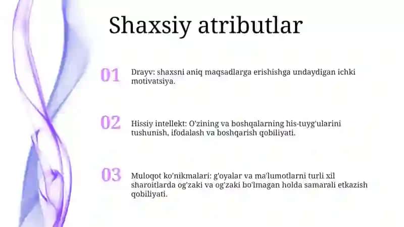 Shaxsning Individual Psixologik Xususiyatlari 2