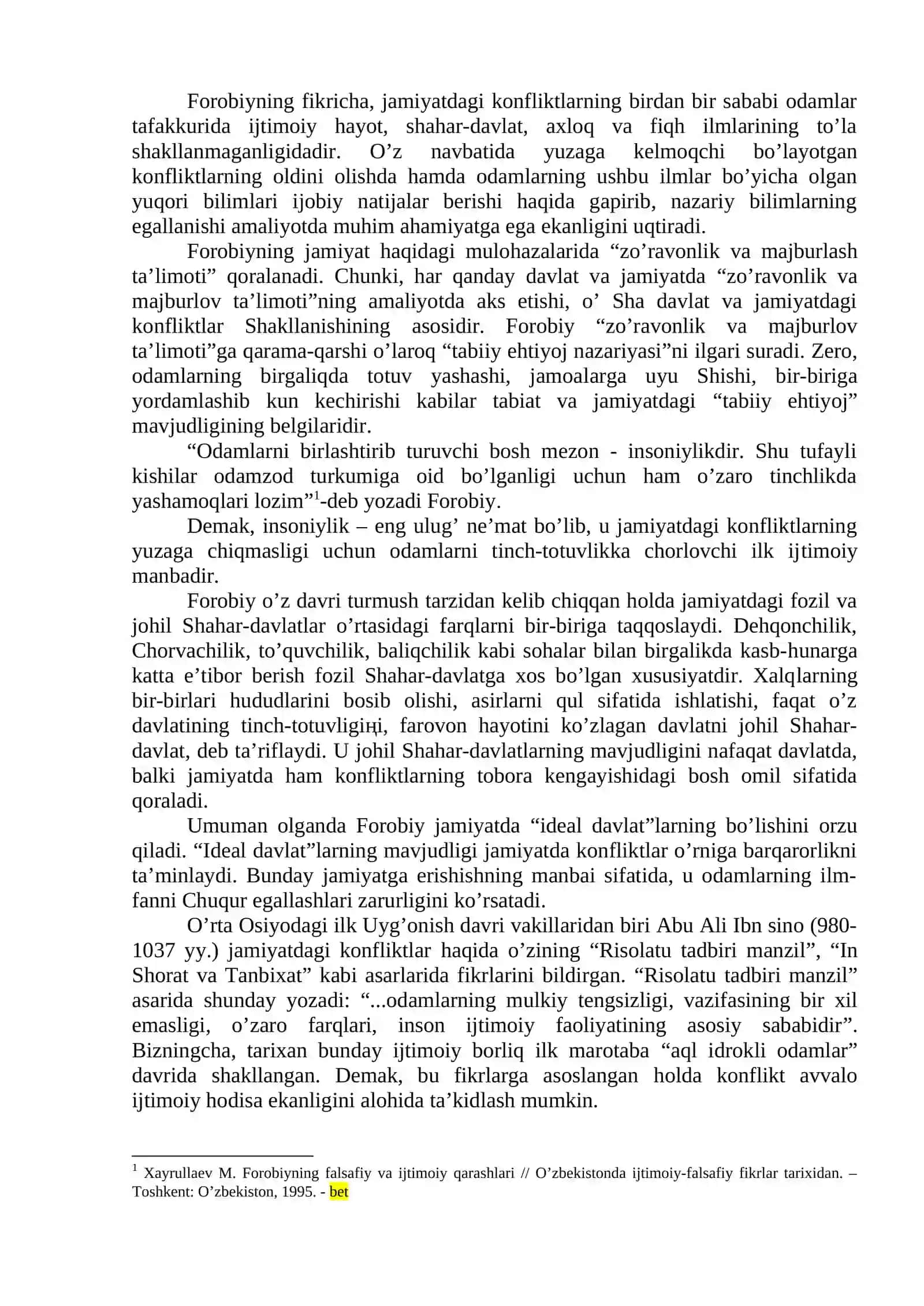 SOTSIAL KONFLIKTLAR 2