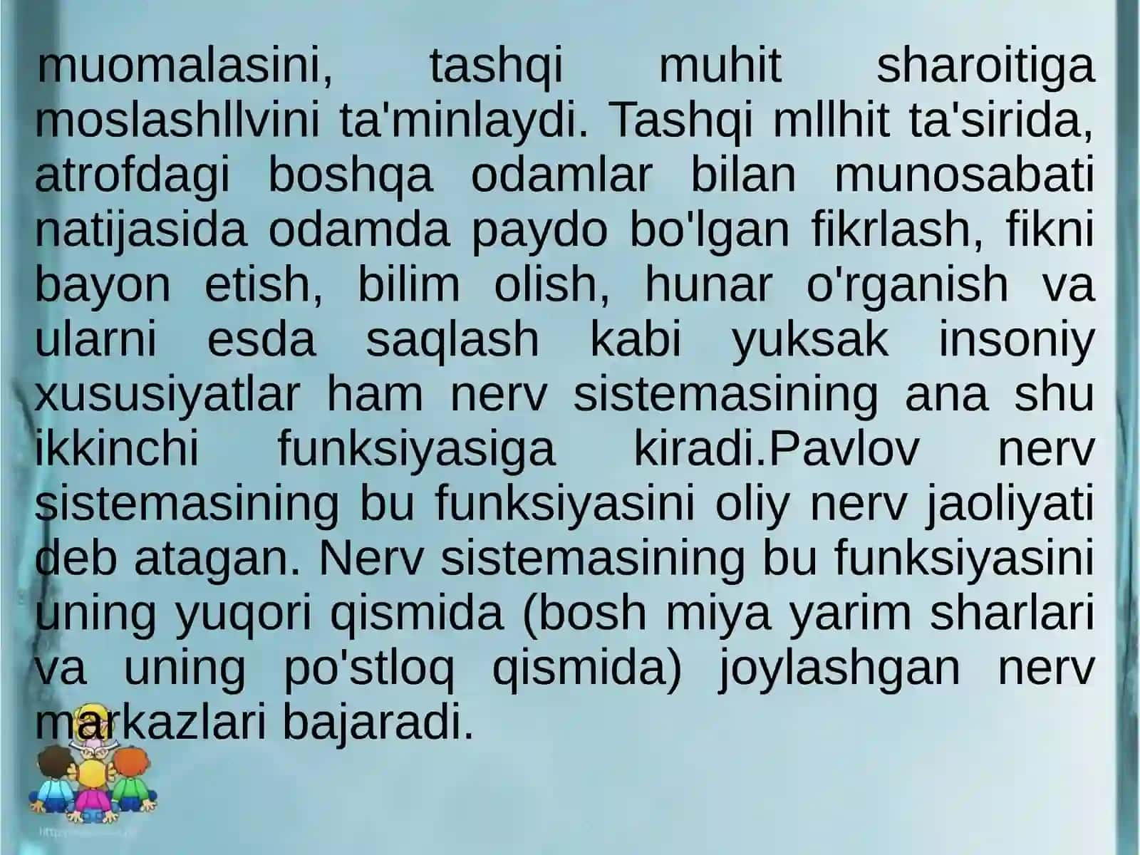 Nerv sistemasining ahamiyati 2