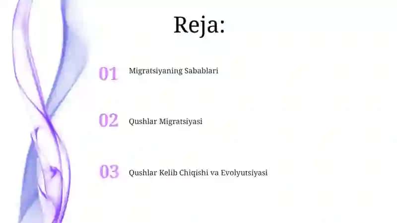 Qushlarning kelib chiqishi va evolyutsiyasi 2