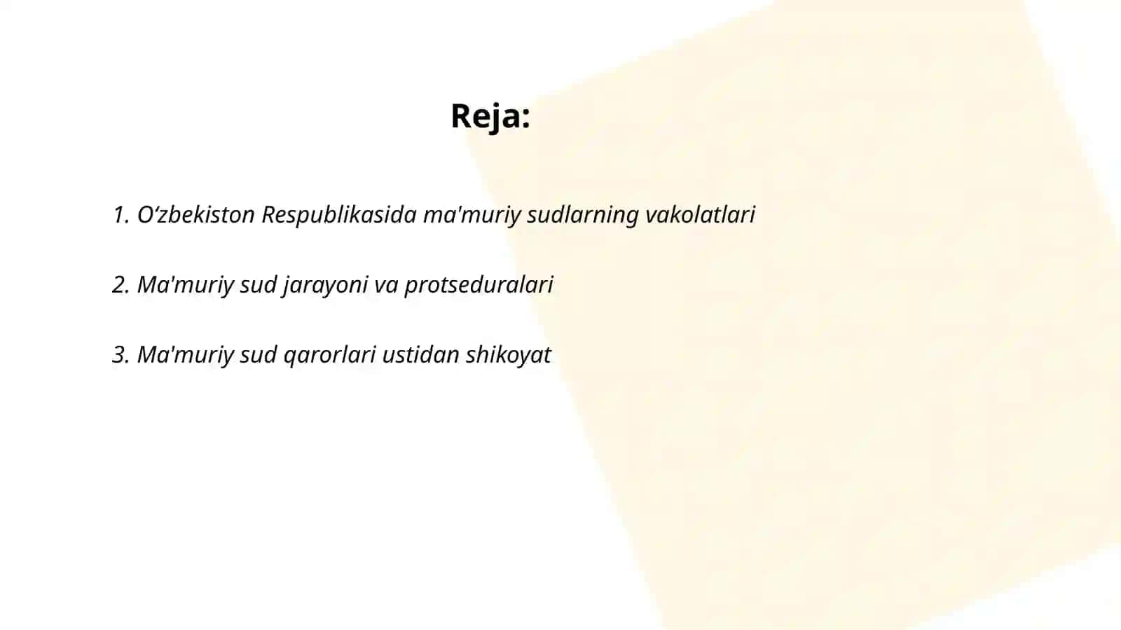 O‘zbekiston Respublikasida Ma‘muriy Sudlar 2