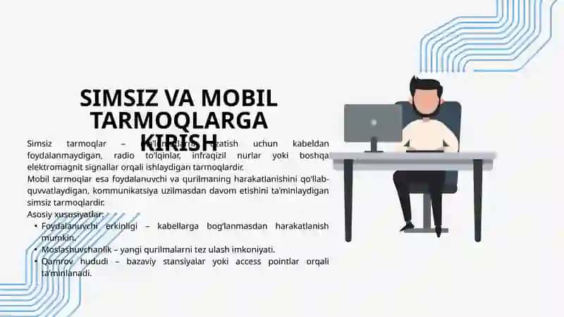 Simsiz va mobil tarmoqlar 2