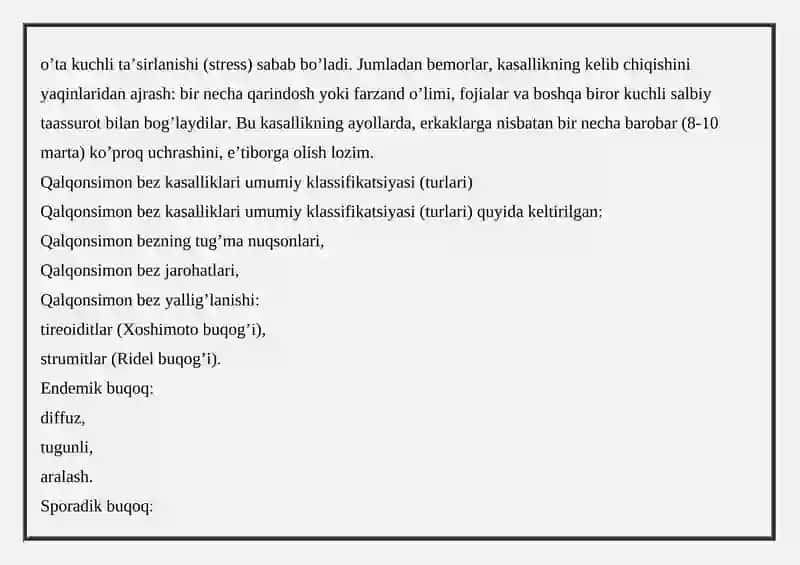 Buqoq (Endemik va Sporadik) 2