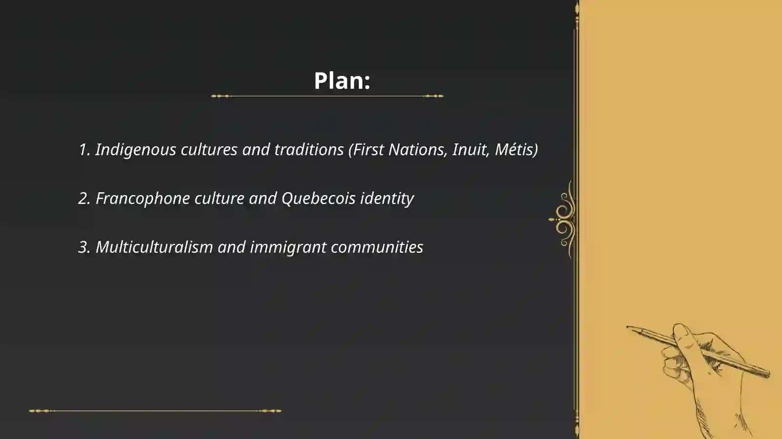 The cultural life of Canada 2