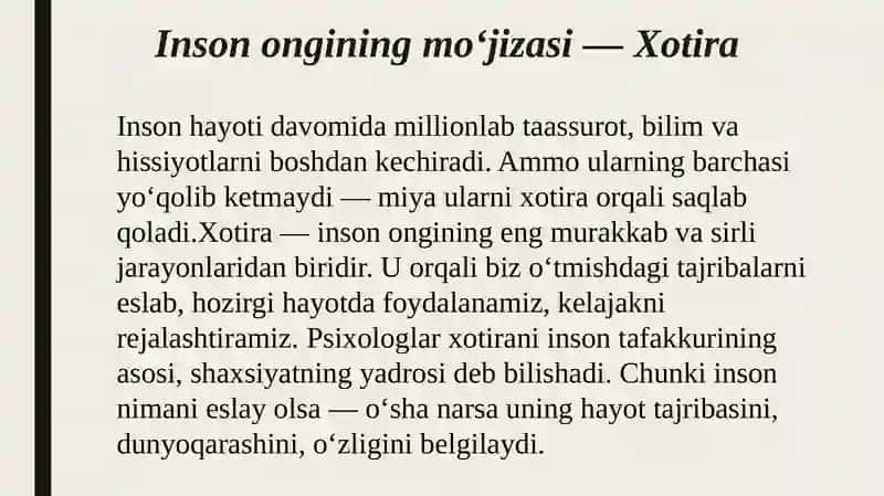 Xotira 2