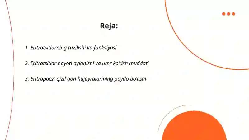 Eritrotsitlar va gemoglabin 2
