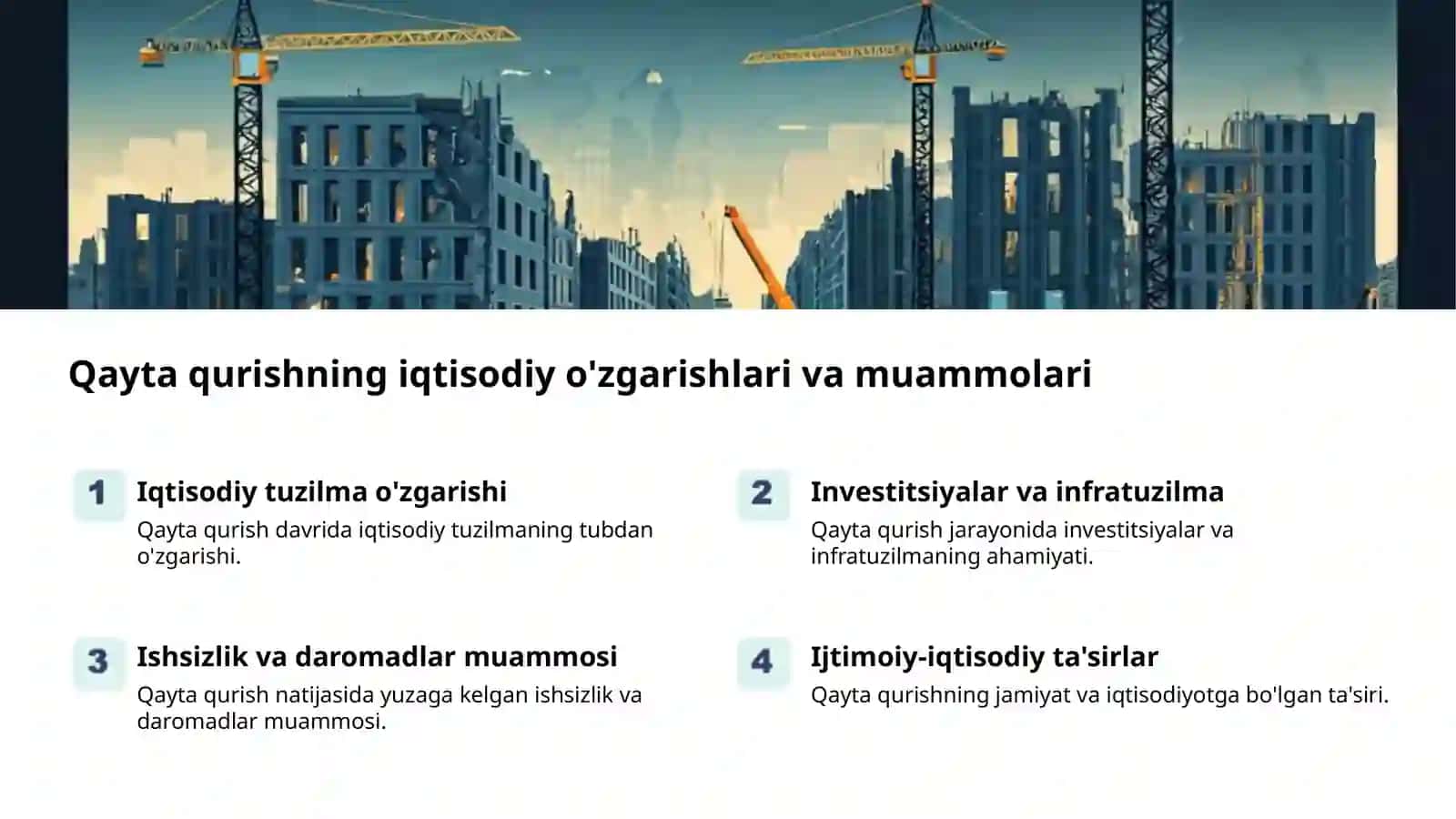 Qayta qurish siyosati: inqiroz va fojialar 2