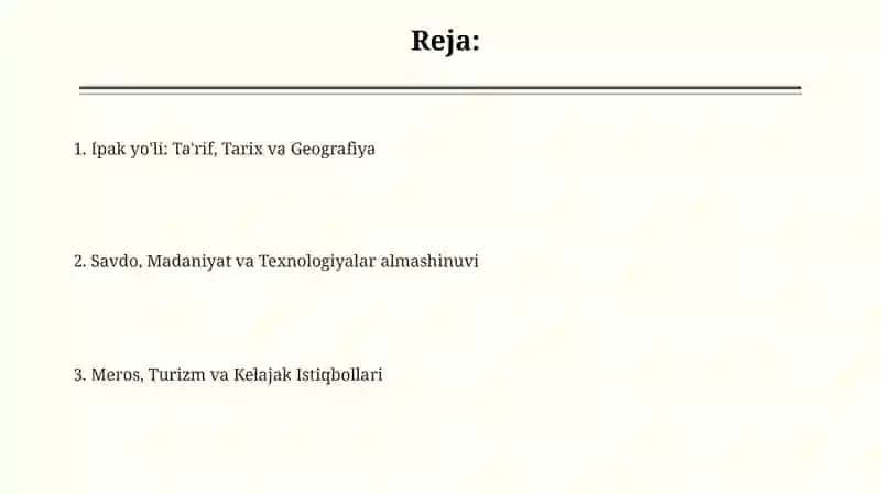 Ipak yo'li: Ta'rif, Tarix va Geografiya 2