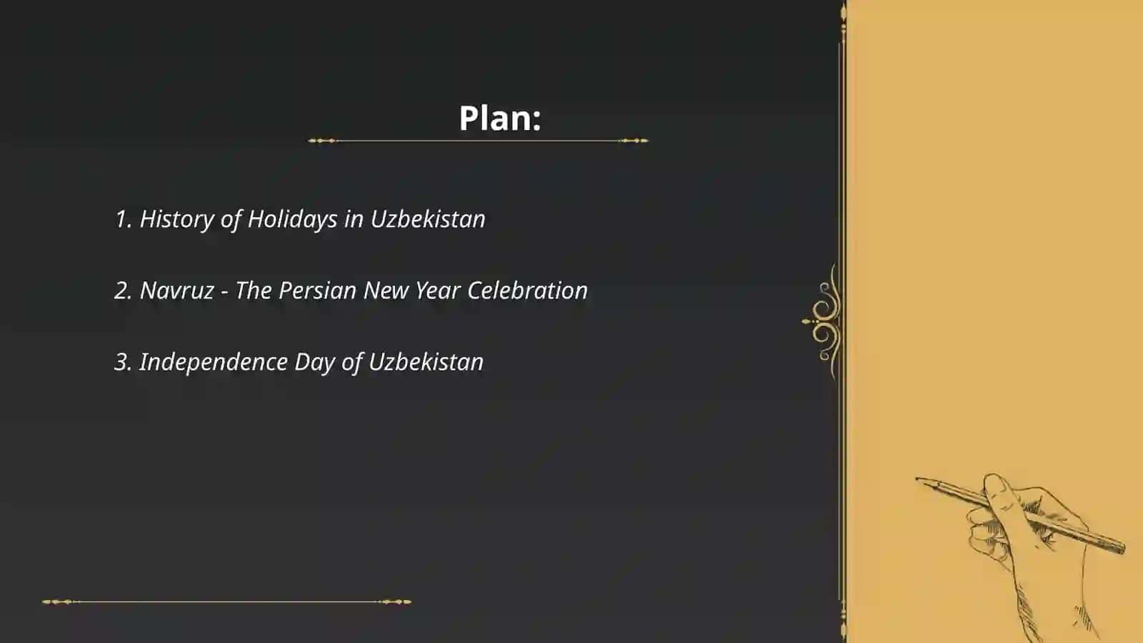 Holidays in Uzbekistan 2