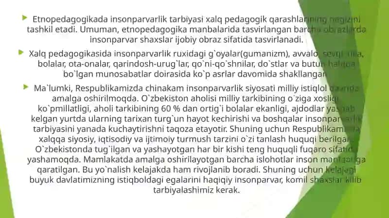 ETNOPEDAGOGIKA VA INSONPARVARLIK TARBIYASI 2