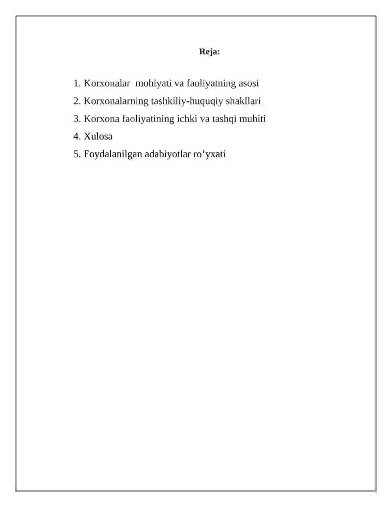 Korxonalarning tashkiliy-huquqiy shakllari 2