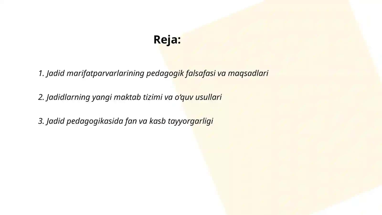Jadid marifatparvarlarining pedagogik qarashlari 2