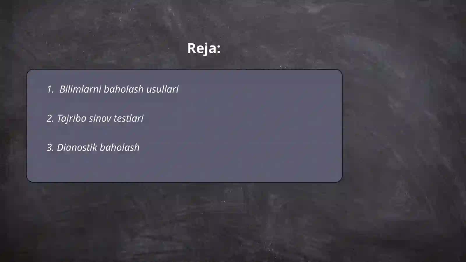 Bilimlarni Baholash Usullari 2