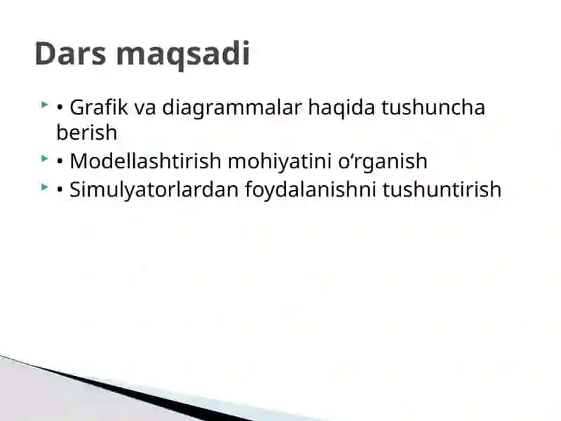 Informatika fanidan taqdimot 2