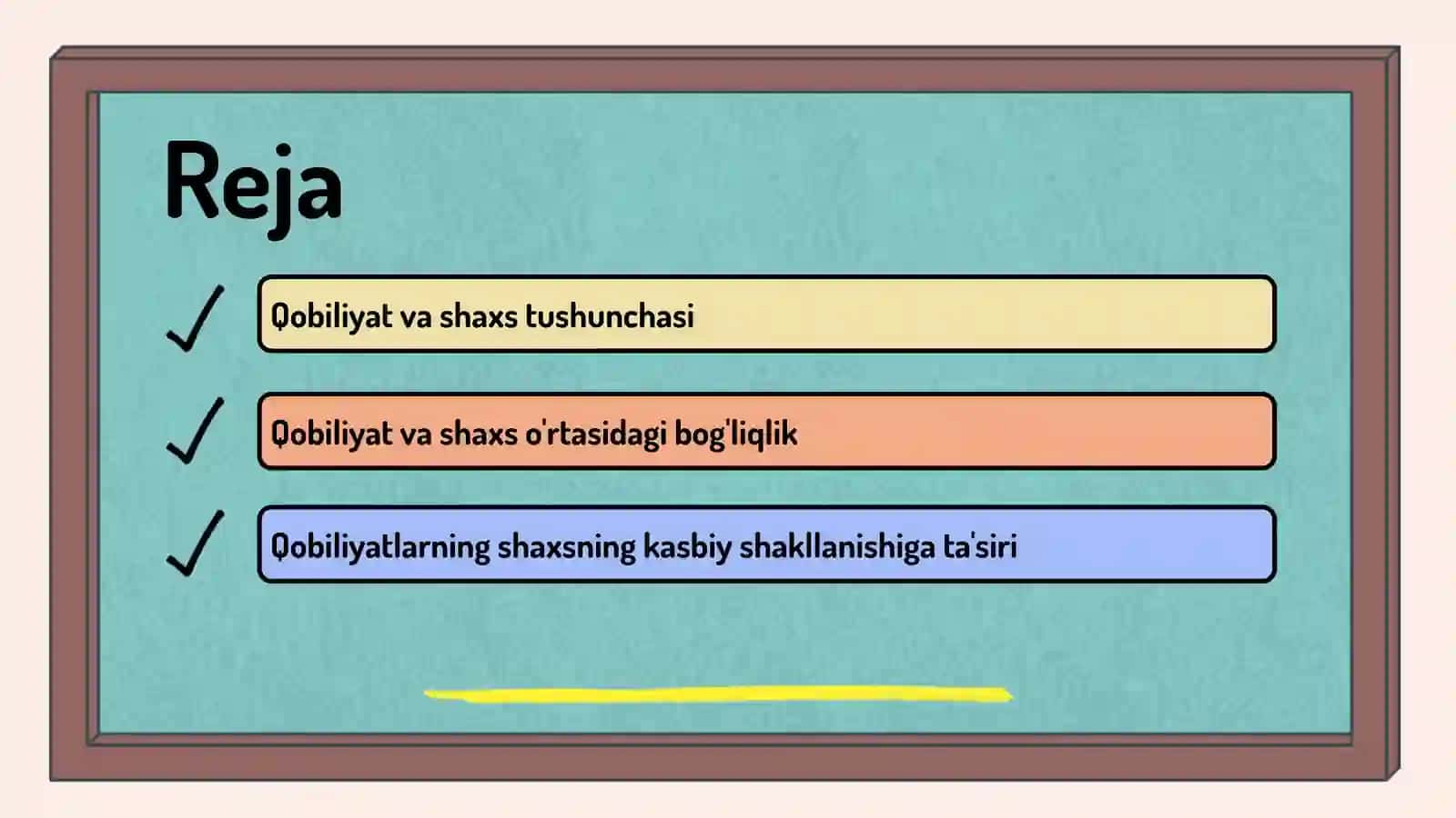 Qobiliyatlar va shaxsning kasbiy shakllanishi 2