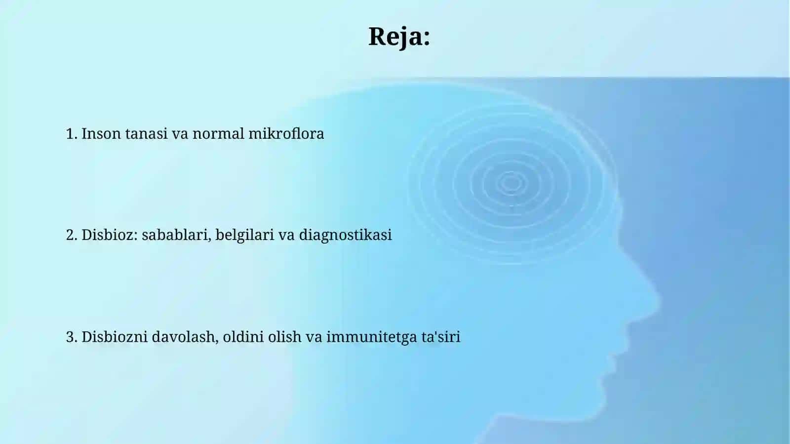 Odam organizimi normal Disbakterioz tushunchasi 2