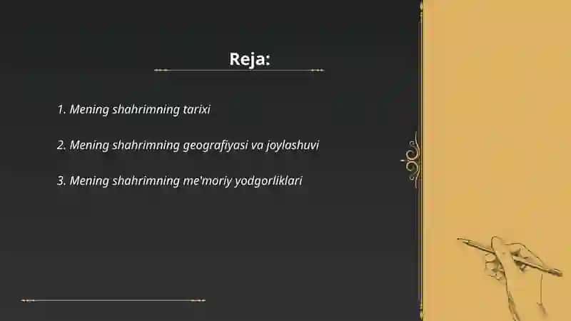 Mening shahrim 2