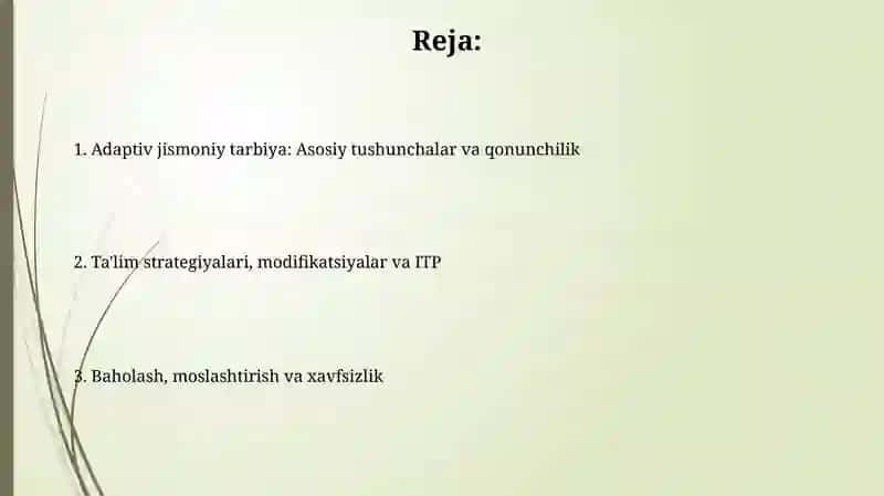 Adaptiv jismoniy tarbiya boʻyicha oʻrgatish usullari 2