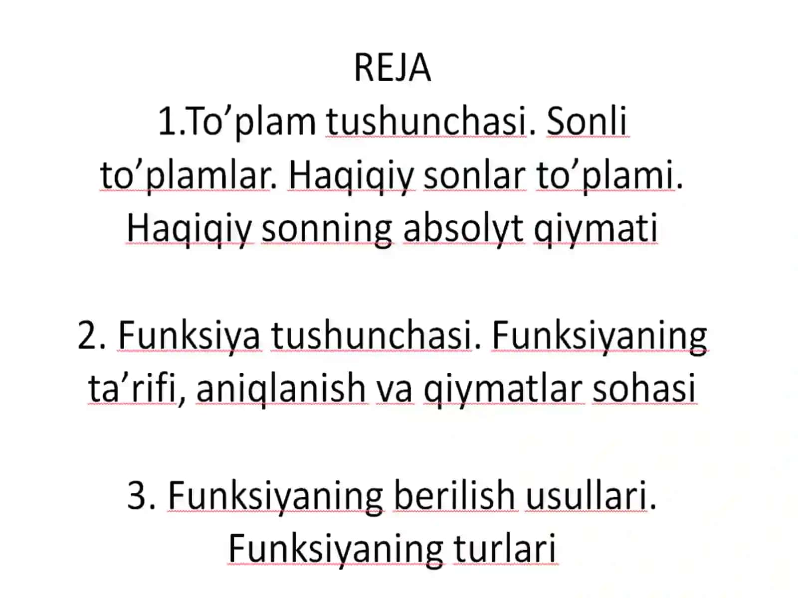 Matematik tahlil elementlari 2