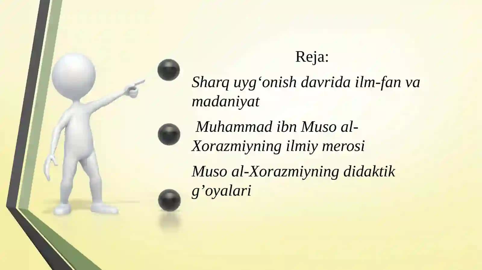 M.Xorazmiy hayoti va ilmiy merosi haqida ma’lumot 2