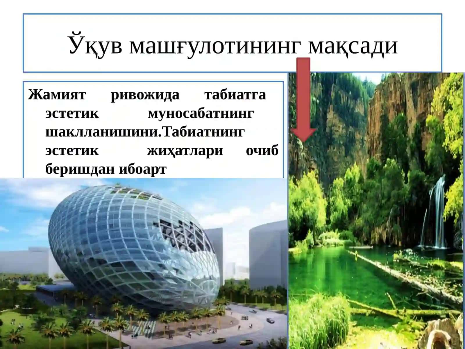 Жамият ривожида табиатга эстетик муносабатнинг шаклланиши 2