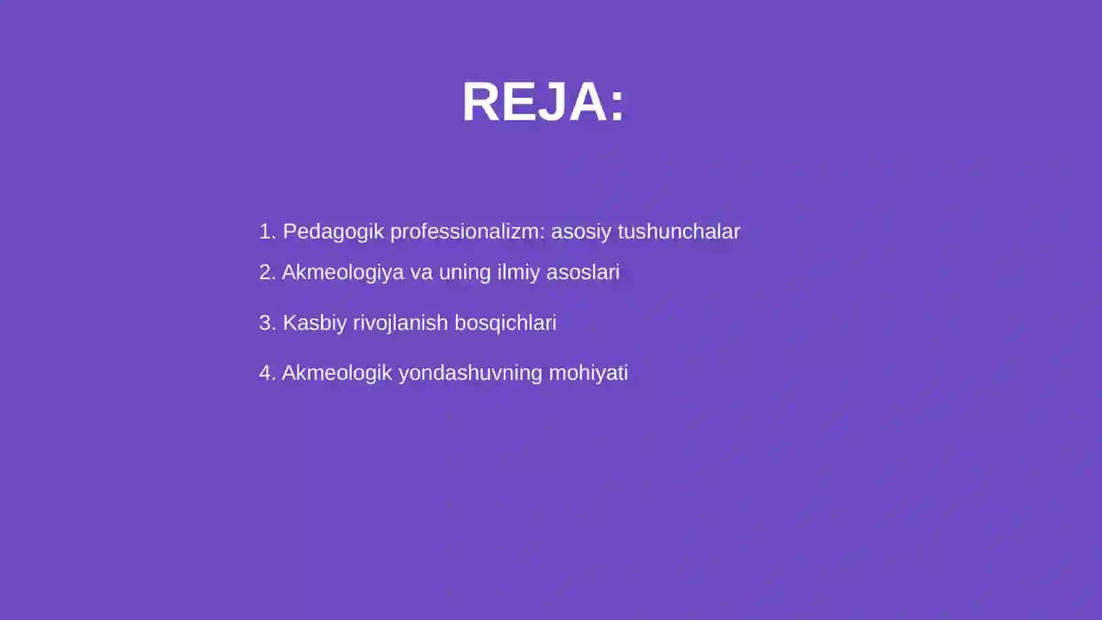 Pedagogik professionalizimni oʻrganish akmeologik yondashuv 2