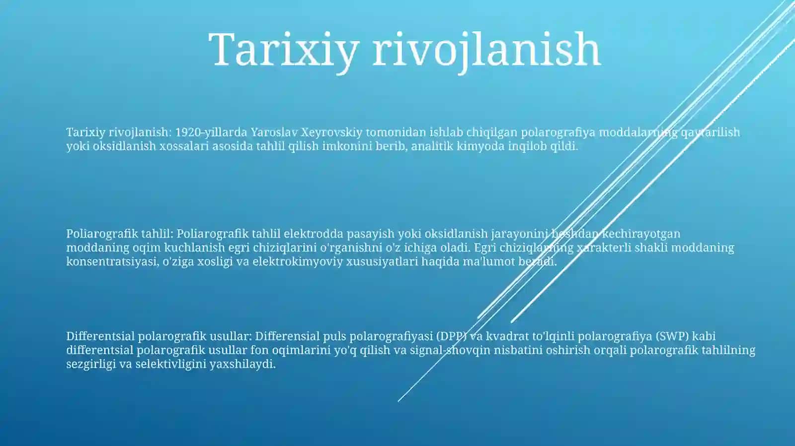 Polyarografik Analiz Va DifferensialPolyarografikUsullar 2