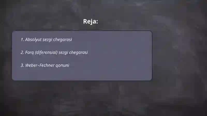 Sezgi soxasidagi qonuniyatlar 2