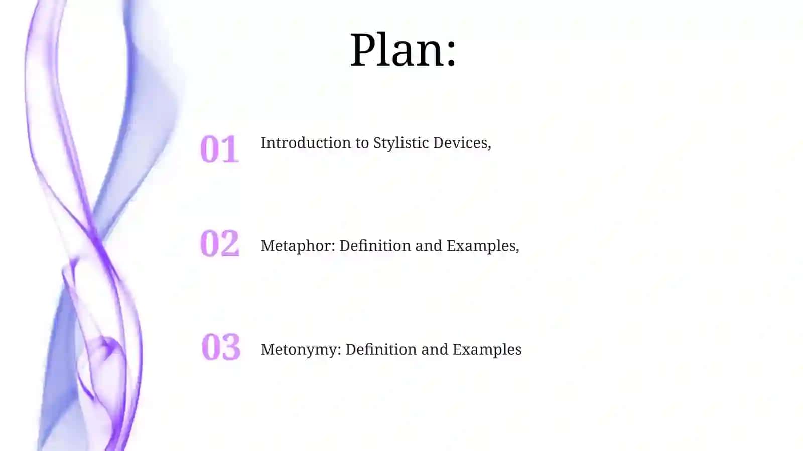 Classification of Stylistic Devices. Lexical stylistic devices: metaphor, metonymy 2