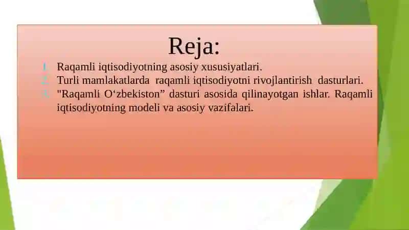 RAQAMLI IQTISODIYOT TUSHUNCHASI 2