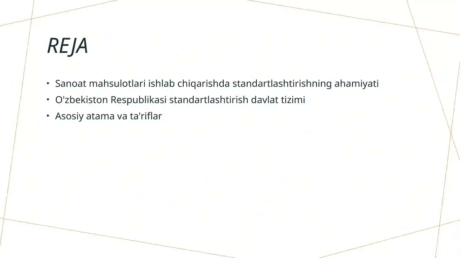 Standartlashtirishning ilmiy asoslari 2