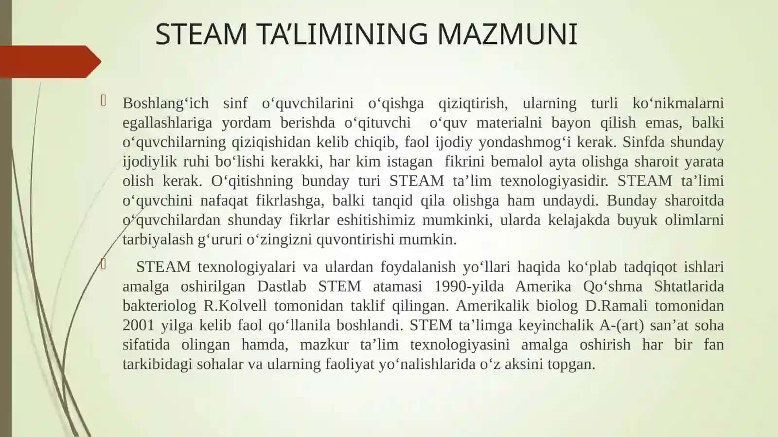 STEAM ta’limi 2