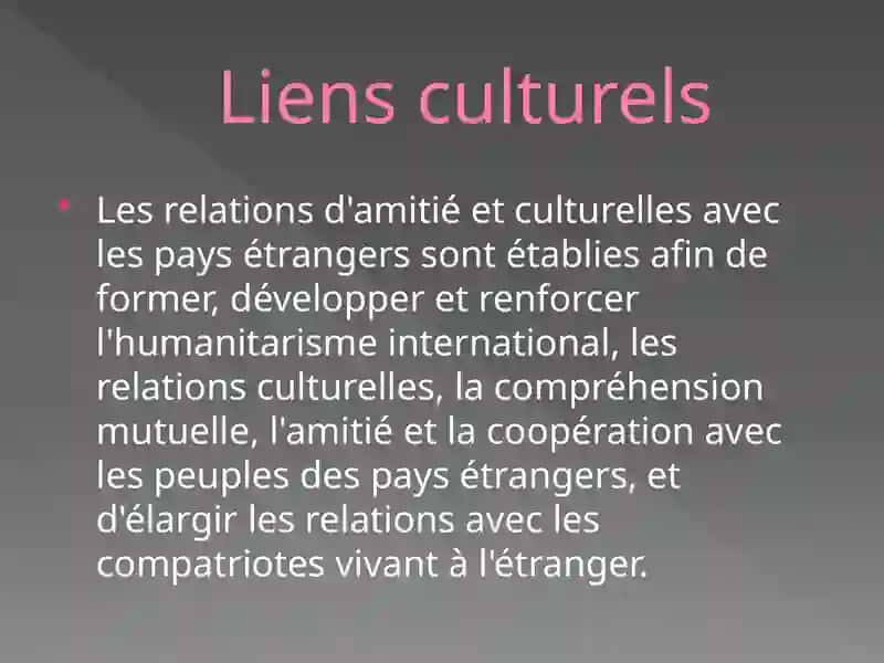 Liens culturels 2