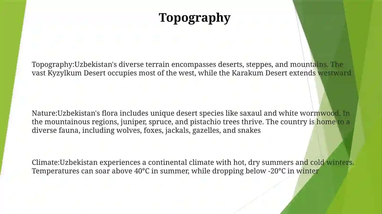 Nature Of Uzbekistan 2