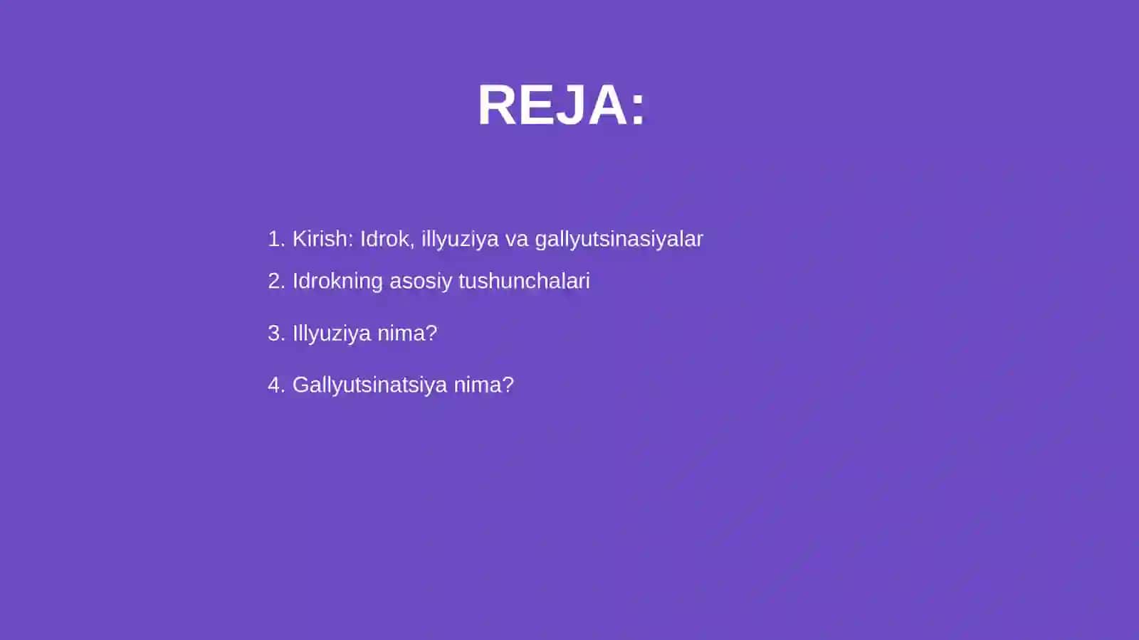 Idrokda illyuziya va gallyutsinatsiya 2