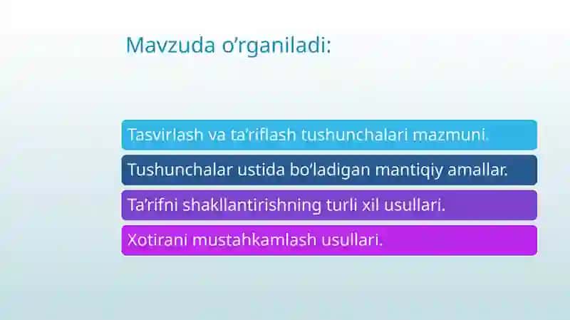 TASVIRLASH.KREATIV SHAXS TAVSIFI 2