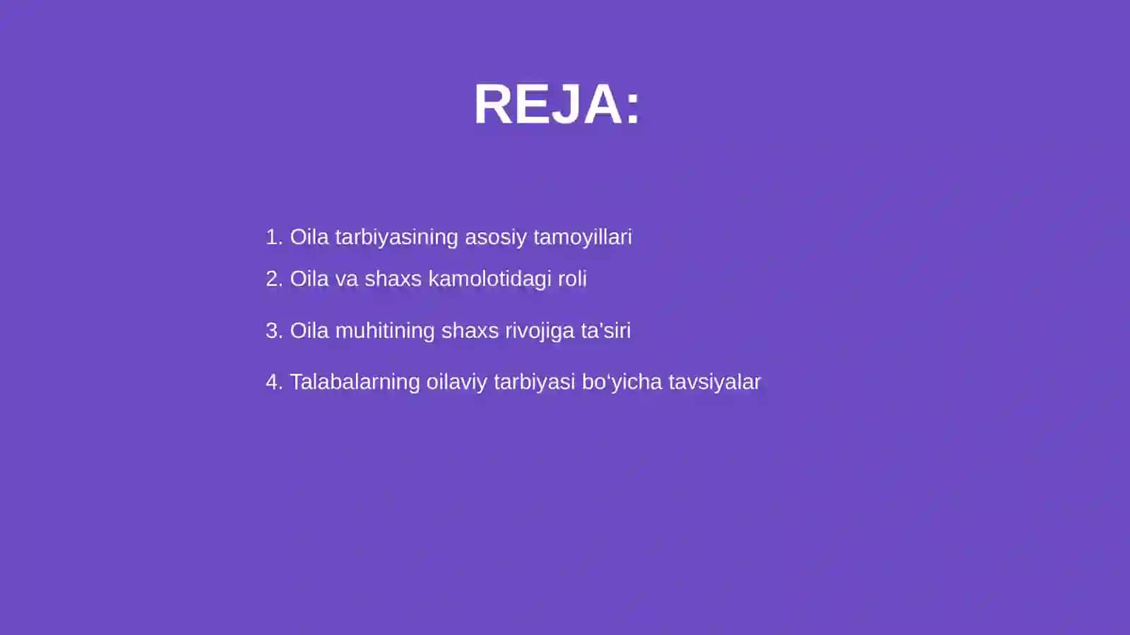 Oila Tarbiyasi va Shaxs Kamolotidagi O‘rni 2