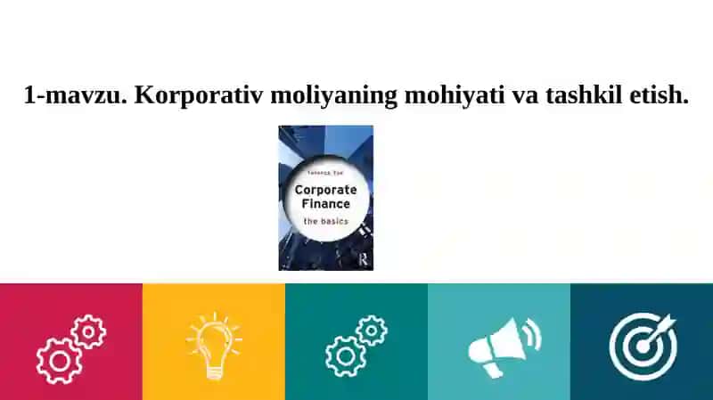 Korporativ Moliya 2