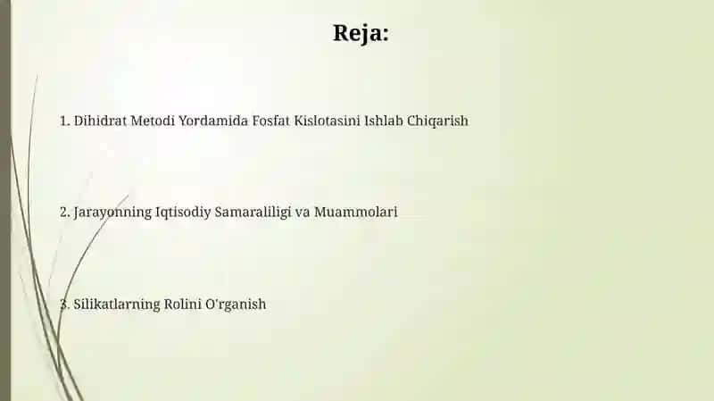Silikatlarning roli 2