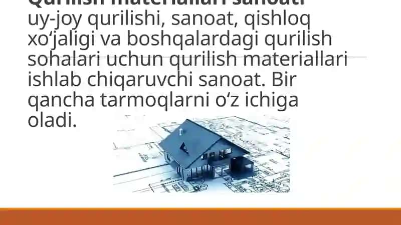 Qurilish materiallari sanoati 2