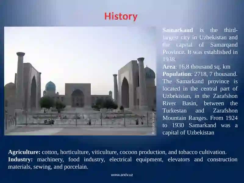 Monuments of Samarkand 2