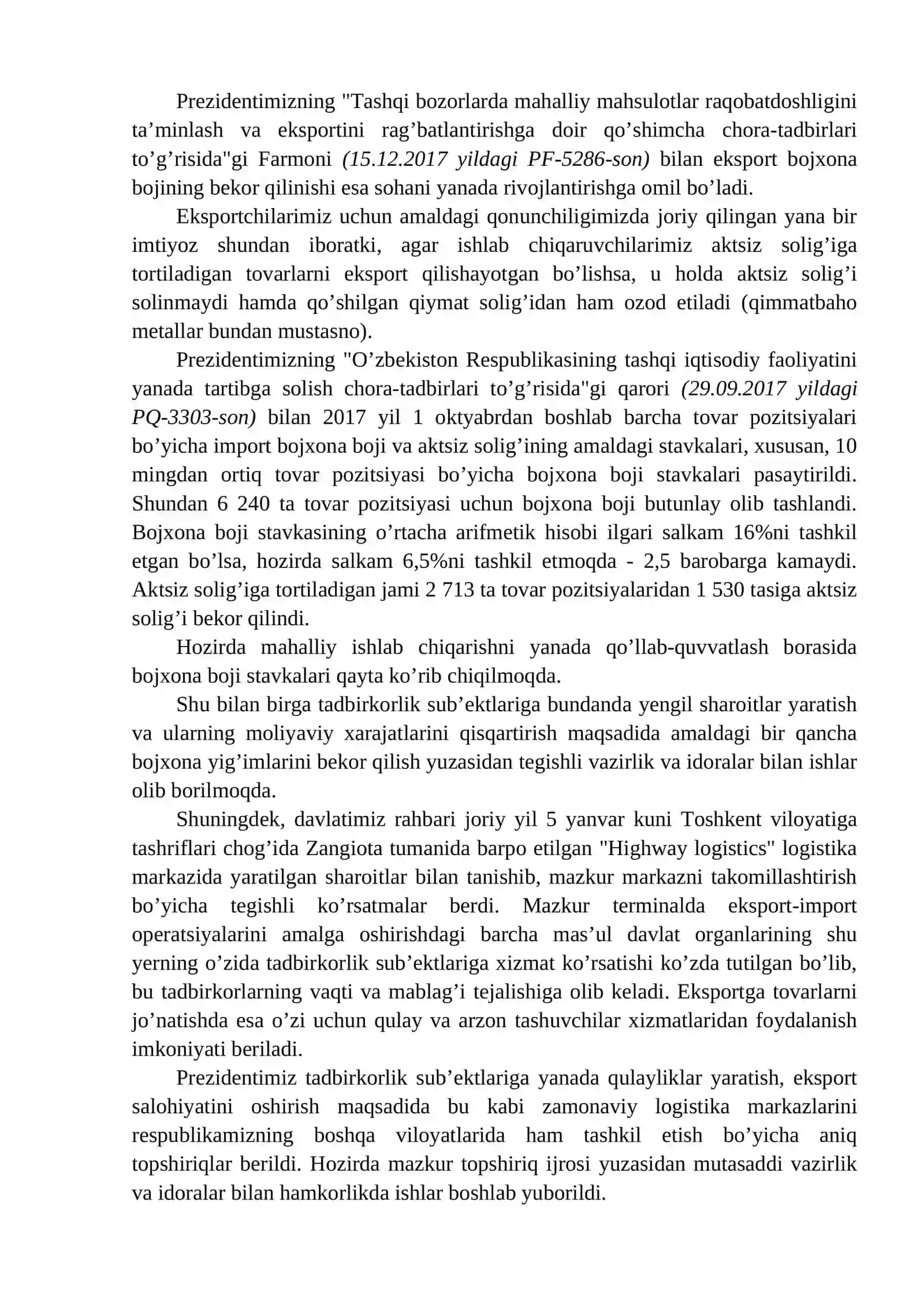 BOJXONA XIZMATI NAZORATINI TASHKIL ETISH 2