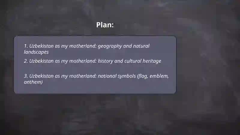 Uzbekistan as my motherland: geography and natural landscapes 2