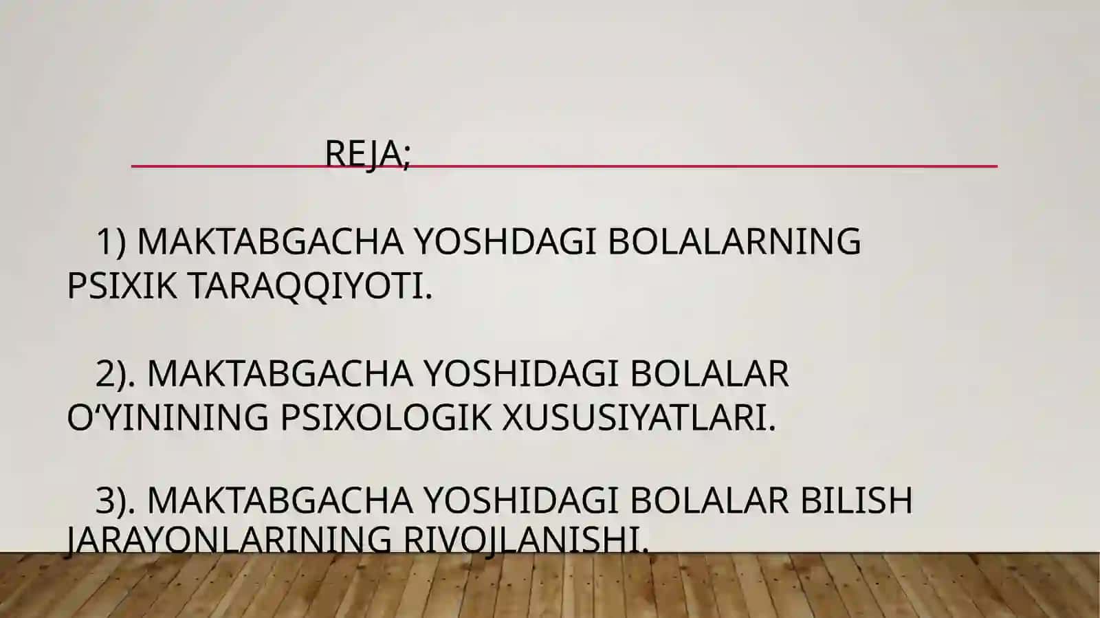 Maktabgacha Yosh Davrlar Psixologiyasi 2