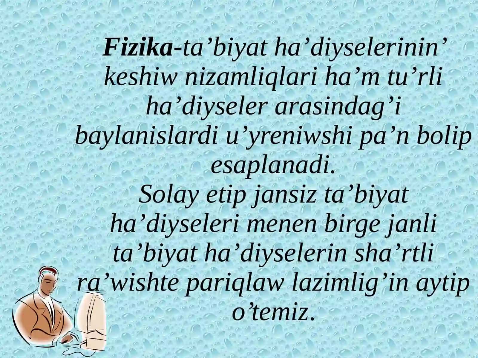 Fizika-ta'biyat 2